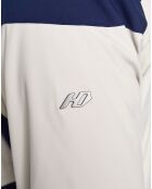 Veste de ski Villard écru/bleu marine