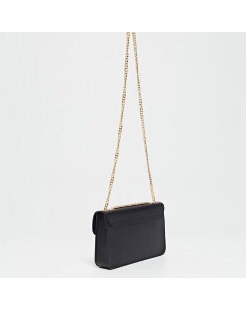 Pochette en Cuir Lova noir - 24x13x4 cm