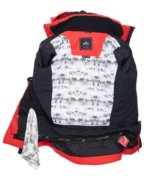 Veste de ski Sella rouge
