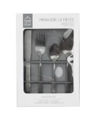 Ménagère noire - 16 pièces