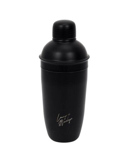 Shaker à cocktail noir  - 62 cl