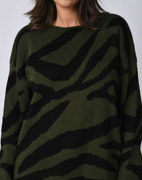 Khakifarbener Uma Pullover