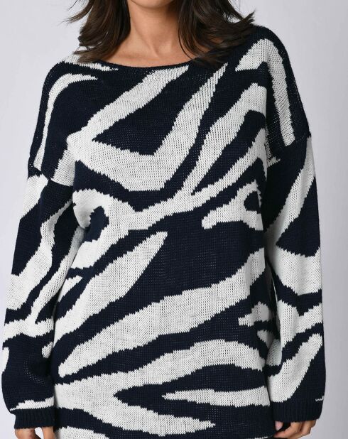 Marineblauer Pullover Uma
