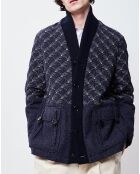 Blouson en Laine mélangée Max marine