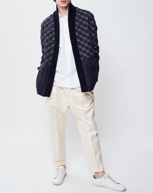 Blouson en Laine mélangée Max marine