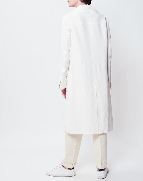 Trench en Lin & Soie James ecru