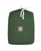 Drap housse 100% Lin lavé Hortense vert sauge