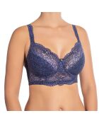 Soutien-gorge bustier Viktoria bleu marine