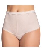 Tanga taille haute Valens beige