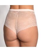 Tanga taille haute Valens beige