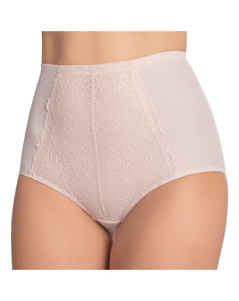 Culotte taille haute Valens beige