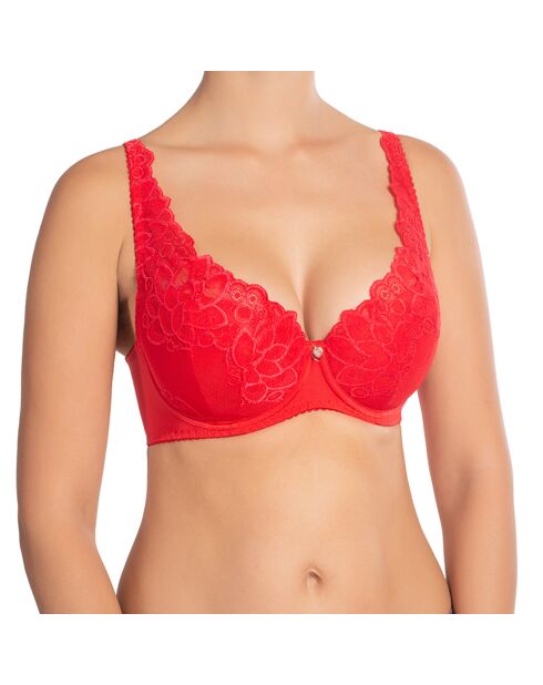 Soutien-gorge paddé Catharina rouge