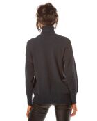 Pull Emmy en Maille mélangée marine