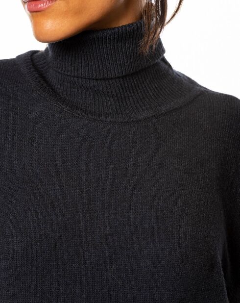 Pull Emmy en Maille mélangée marine