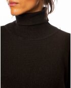 Pull Emmy en Maille mélangée noir