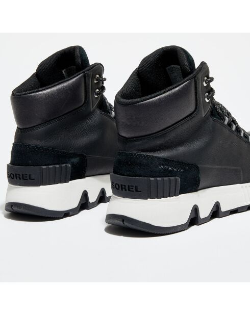 Sneakers montante en Cuir Mac Hill noires