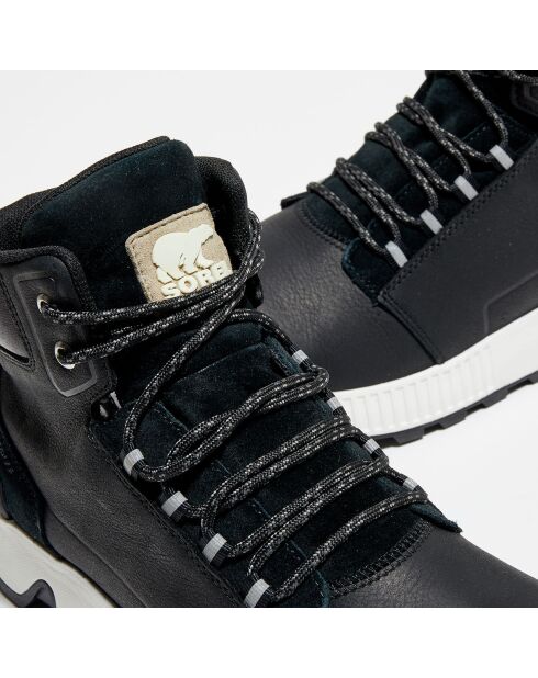 Sneakers montante en Cuir Mac Hill noires