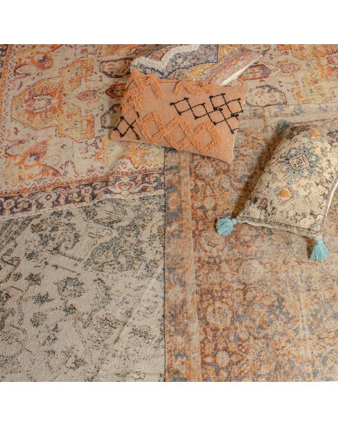Tapis en coton goa multicolore - 150x220 cm