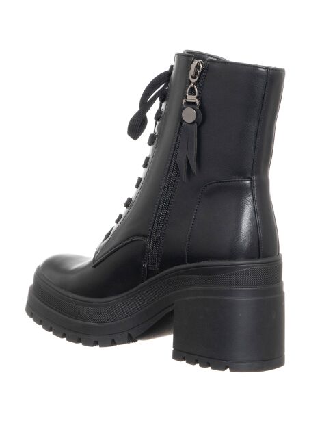 Bottines Gabriella Paige noires - Talon 9 cm