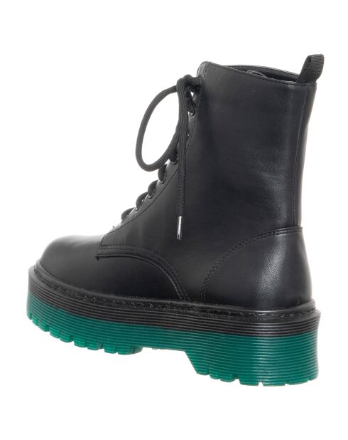 Boots à Lacets Lexie noires