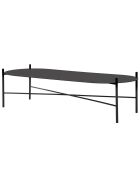 Schwarzer Couchtisch Toglan - 115x50x30 cm