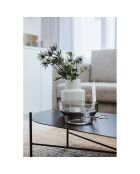 Schwarzer Couchtisch Toglan - 115x50x30 cm