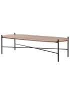 Table basse Toglan beige/noir - 115x50x30 cm