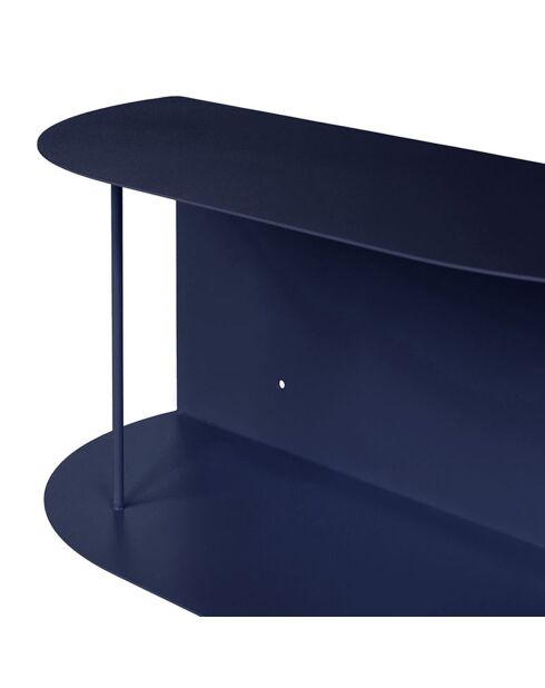 Lina blaues kurzes Regal - 60x20x20 cm
