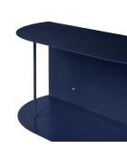 Mensola corta blu Lina - 60x20x20 cm