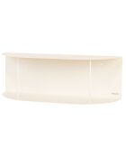 Mensola corta beige Lina - 60x20x20 cm