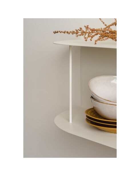 Estante corto Lina beige - 60x20x20 cm