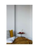 Tu nachtkastje beige/zwart - D.40x50 cm