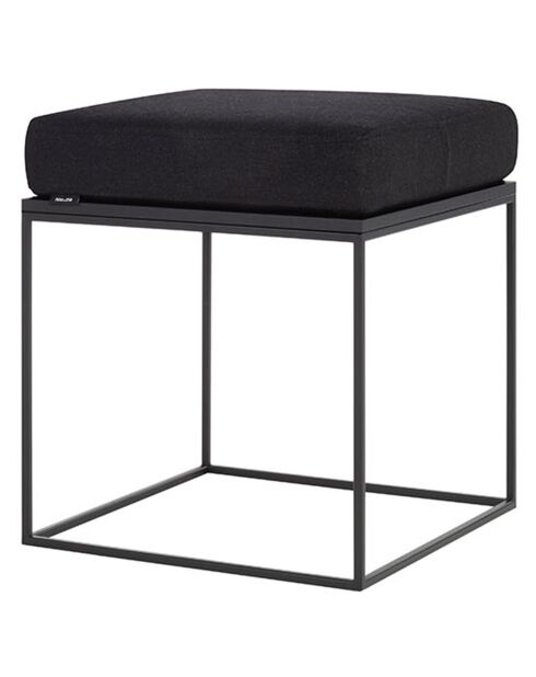 Pouf Feo nero - 40x40x32 cm