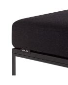 Pouf Feo nero - 40x40x32 cm