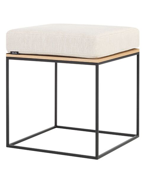 Puf Feo beige - 40x40x32 cm