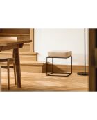 Puf Feo beige - 40x40x32 cm