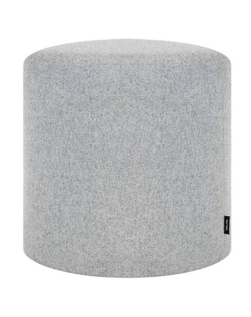 Puf Folk grande gris - D.40x40 cm
