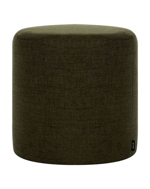 Puf Folk grande verde - D.40x40 cm