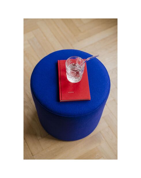 Grande pouf Folk viola - D.40x40 cm