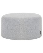 Puf Folk pequeño gris - D.50x25 cm
