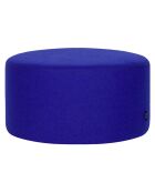 Pouf Folk piccolo viola - D.50x25 cm