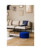 Pouf Folk piccolo viola - D.50x25 cm