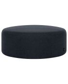 Pouf grande Black Folk - D.70x25 cm