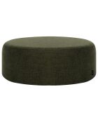 Puf Folk grande verde - D.70x25 cm