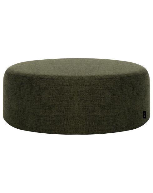 Puf Folk grande verde - D.70x25 cm