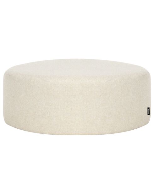 Puf grande Folk beige - D.70x25 cm