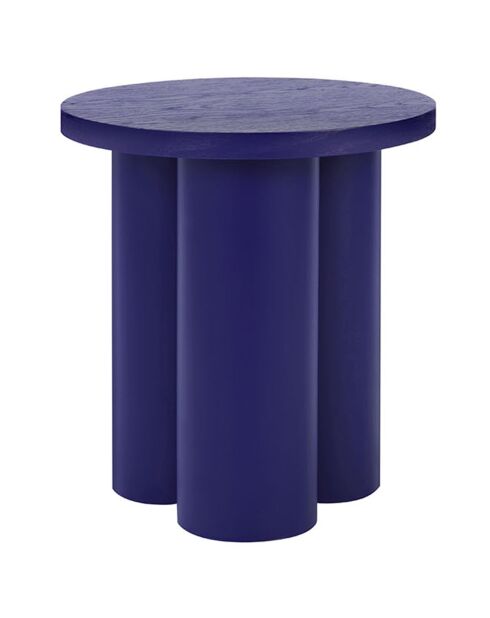 Tabouret Oly violet - D.38x42 cm