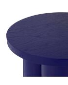 Tabouret Oly violet - D.38x42 cm