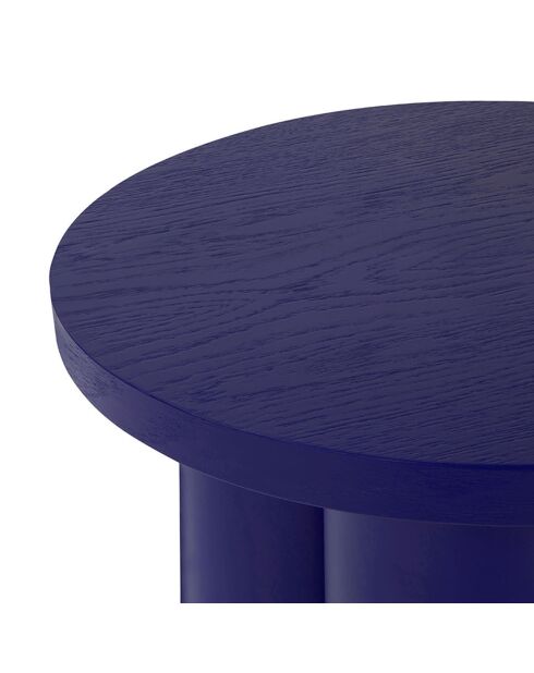 Tabouret Oly violet - D.38x42 cm