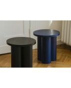 Tabouret Oly violet - D.38x42 cm